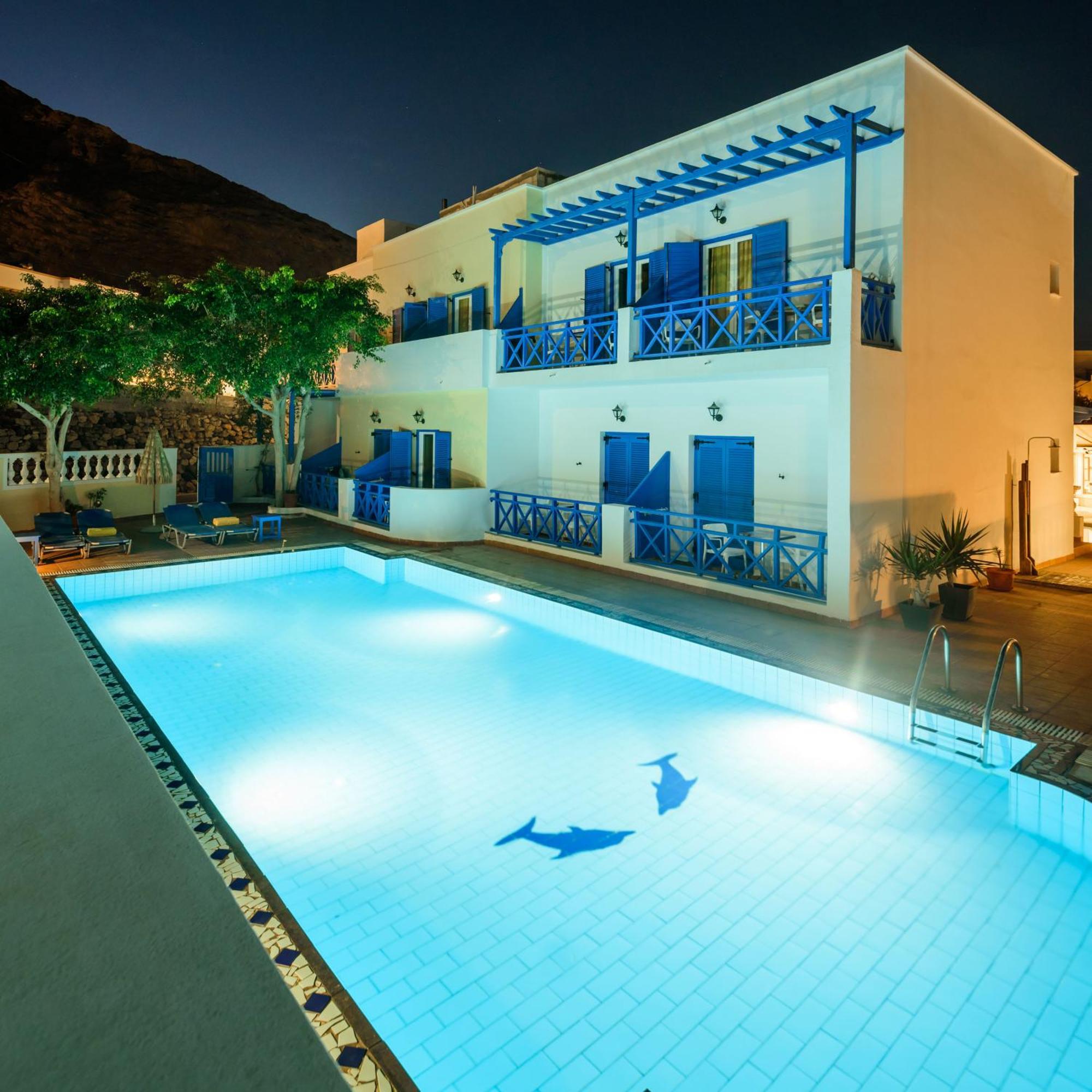 Karidis Hotel Kamári Exterior foto
