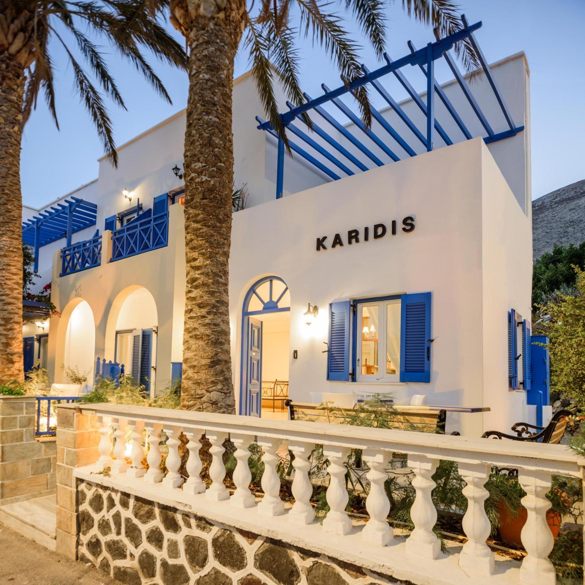Karidis Hotel Kamári Exterior foto